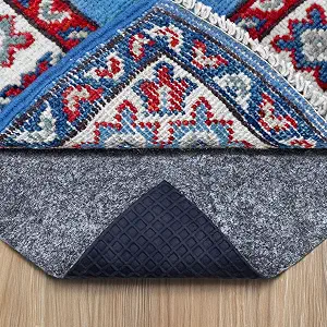 RUGPADUSA - RugPro - 8'x10' - 1/16" Thick - Felt and Rubber - Ultra Slim Non-Slip Rug Pad - Perfect for High Traffic Areas and Entryways, Many Custom Sizes