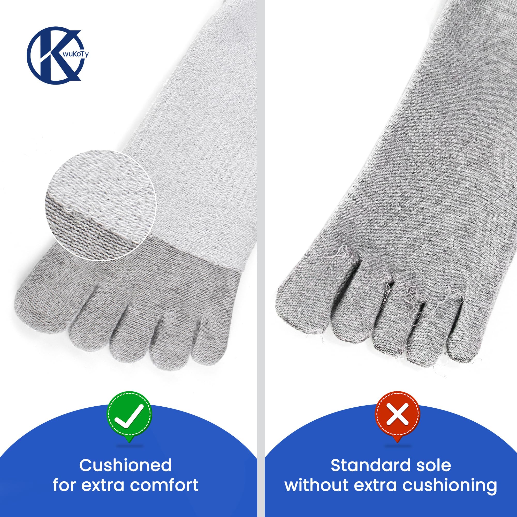 Coolmax Performance Viertelsocken, Sport Laufsocken Athletic Socken für Herren Damen