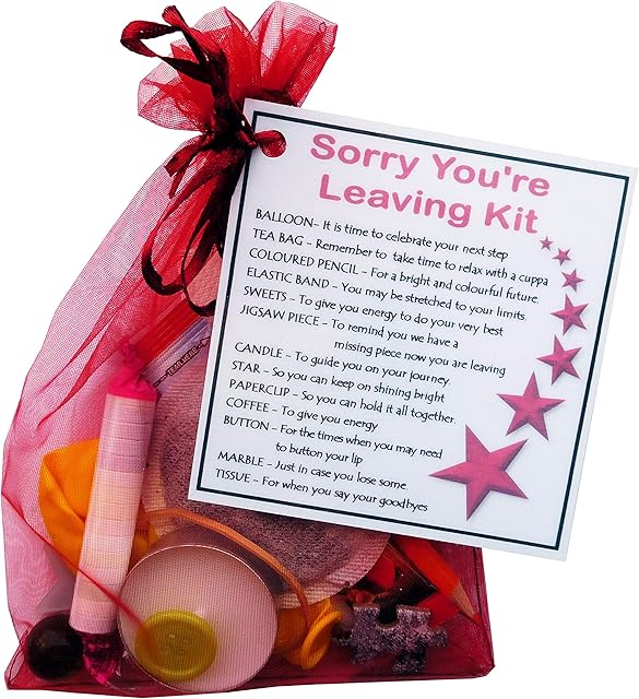 SMILE GIFTS UK Sorry You're Leaving Kit Gift (Great novelty survival gift for a colleague)