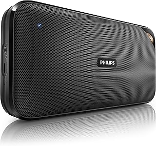 Philips wireless portable speaker BT3550B Bluetooth Built-in microphone for calls Rechargeable battery 10W