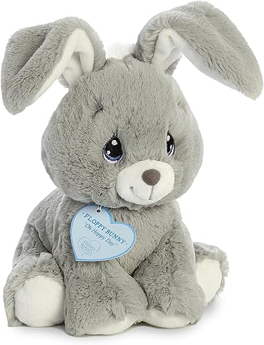 Miniatura 2 de Aurora Precious Moments - Conejo de peluche de 8.5 pulgadas, color gris