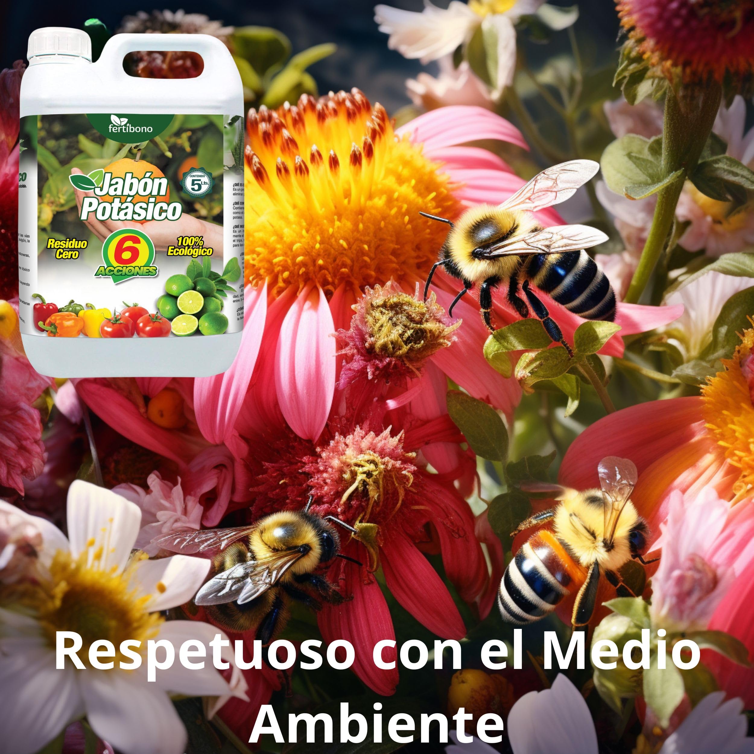 FERTIBONO Huile de Neem, extraite uniquement de graines - 100% pure et naturelle - Concentration et efficacité maximales pour les vergers, Zéro résidu (5)