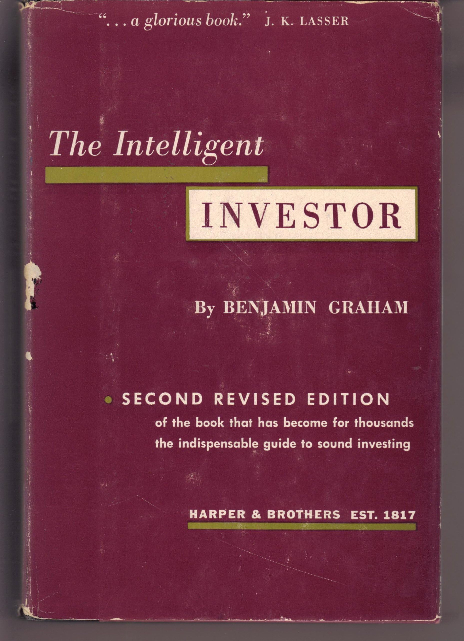 The Intelligent Investor Second Revised Edition Hardcover – January 1, 1959