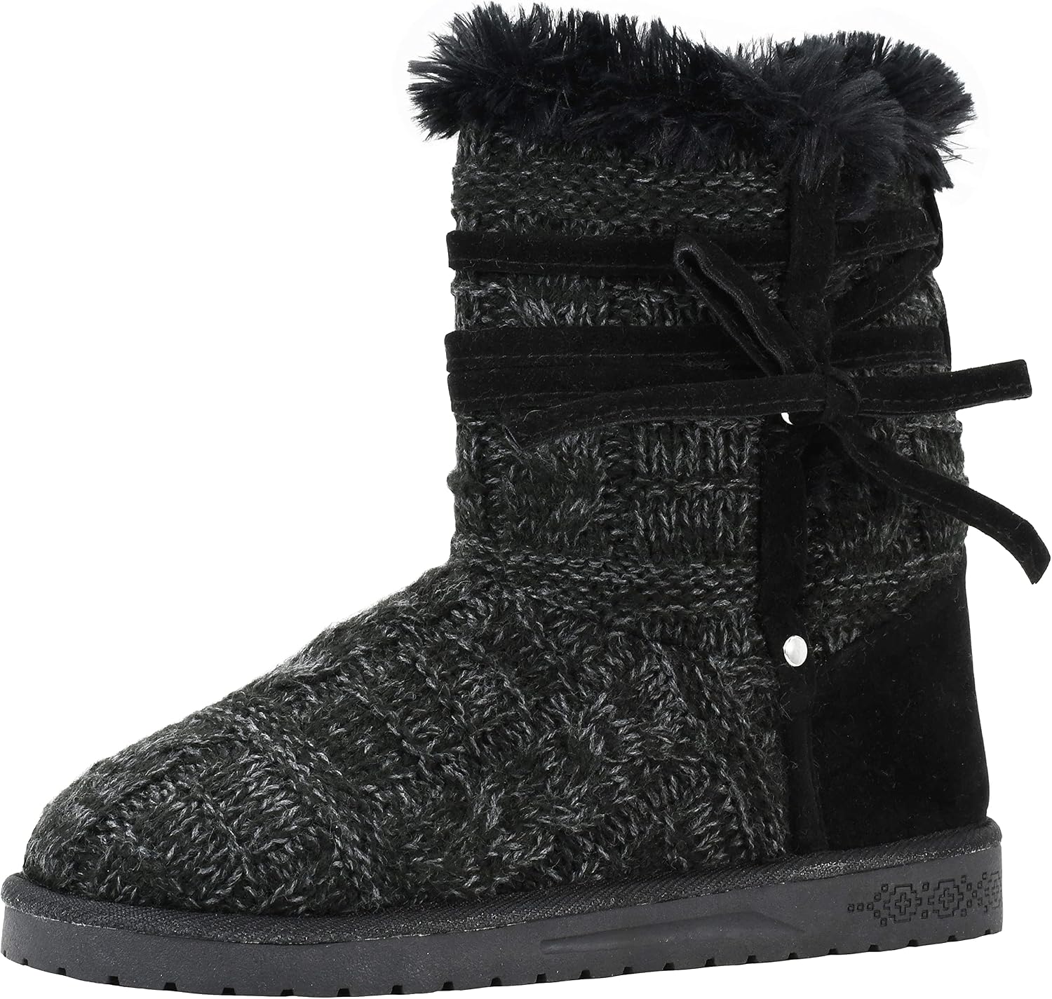 Muk Luk Women's Camila Boot Dark Grey 