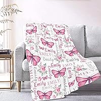 Vista 67 de Custom Name Blanket Throw Personalized Blanket for Kid with Names Customized Blanket with Name for Baby,Custom Blanket,Gift for Birthday Letter