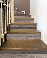 Vista 3 de AMAZING WALL Inicio Escaleras impresas de madera a rayas Decoración autoadhesiva etiqueta de pared Set 6pcs