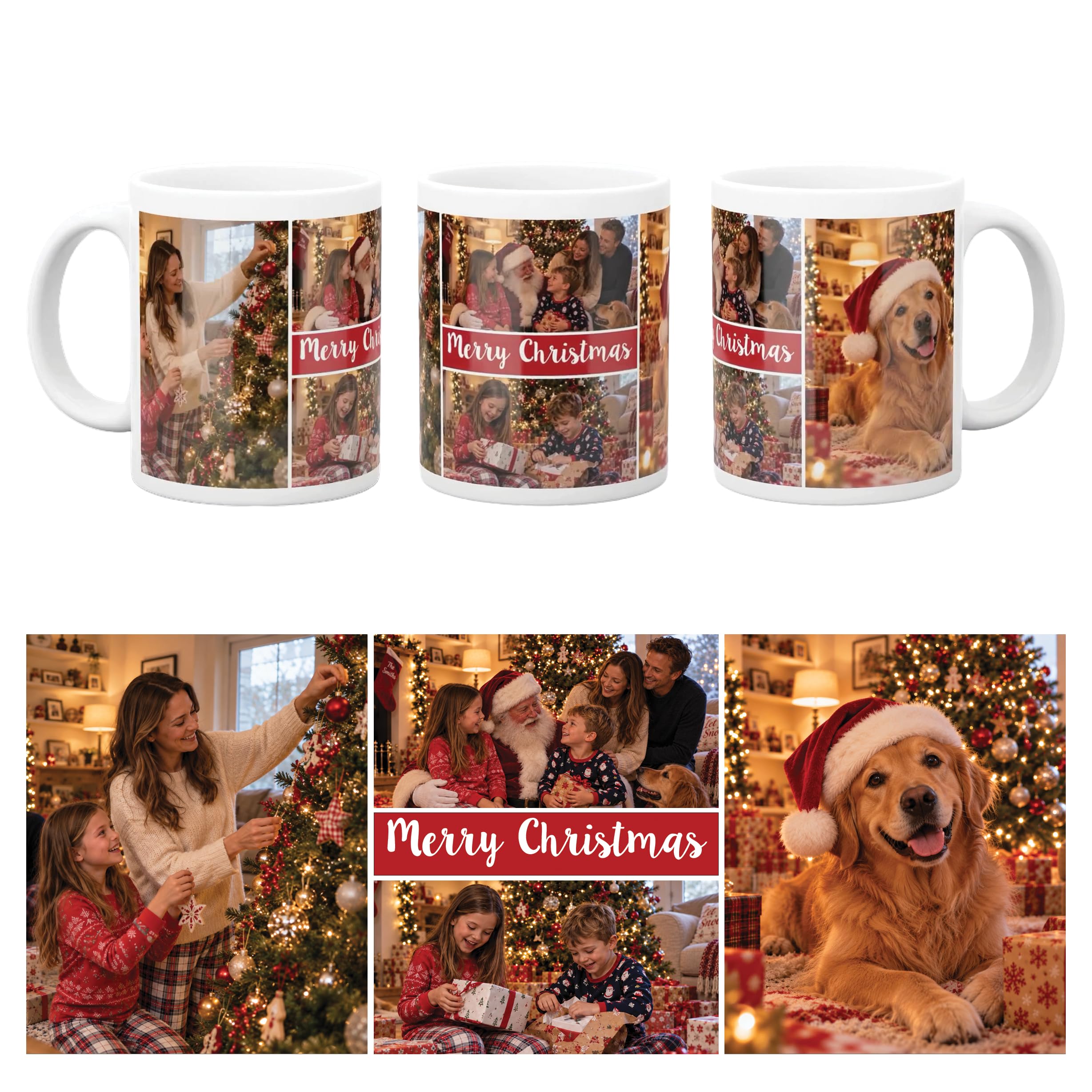 Personalised Mug with Photo & Text – Customised Mug & Coffee Cup