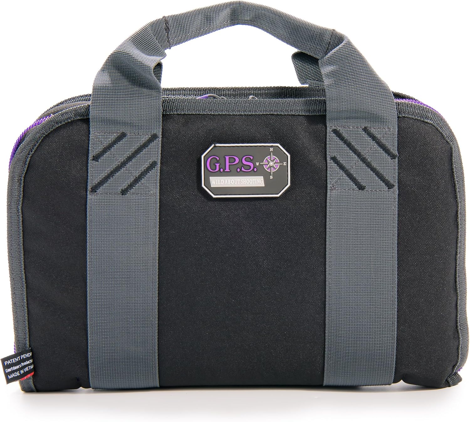 GPS Double Soft Pistol Case with Mag Storage & Dump Cup | Durable Safe Secure Handguns, Ammo & Shooting Accessories Carry Bag