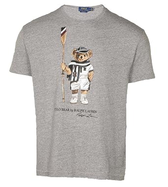 Polo Bear T-Shirt-Grey 