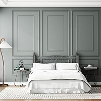 Vista 6 de Pangda Juego de 6 Kits de Molduras de Pared Despegar y Pegar Estilo de Capa Interior y Exterior Panel de Zócalo Prefabricado para Decoración