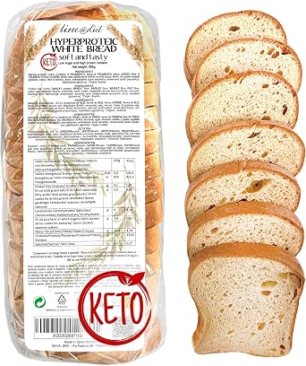 Keto protein bread Line@ 1 PACK WHITE KETO BREAD