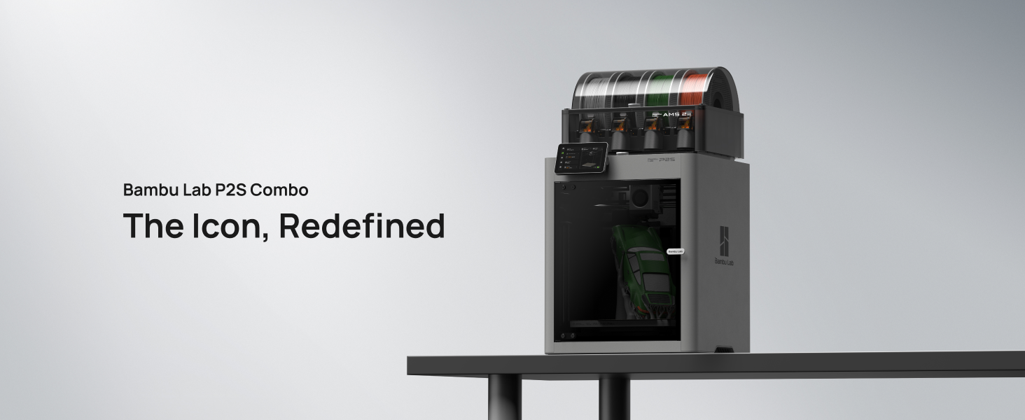 極美品 Bambu Lab P2S Combo（P2S+AMS2pro） Amazon.com: Bambu Lab P2S Combo, P2S 3D Printer & AMS 2 Pro, Multi