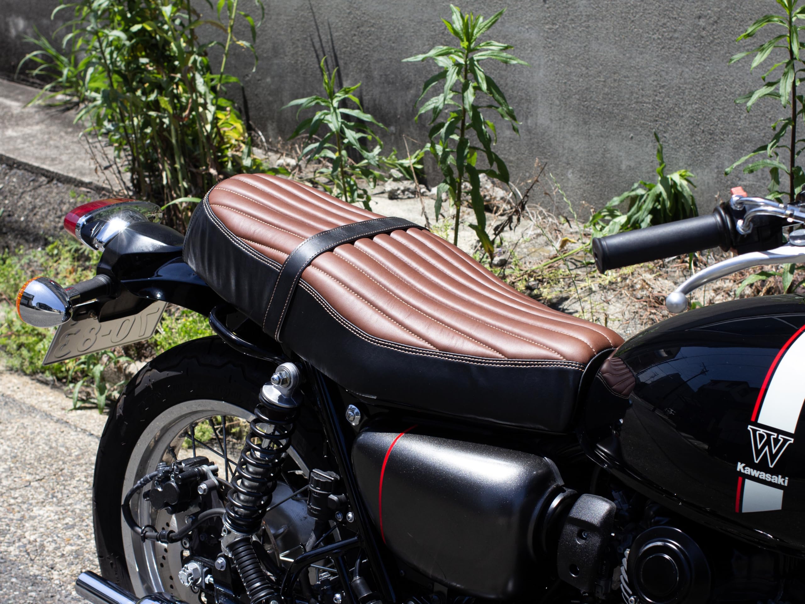 Amazon | MOTOR ROCK(モーターロック) W650/400/800用 本革シート MR