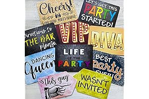 Plastic Photo Booth Prop Signs: Capture Memorable Moments Anytime, Anywhere