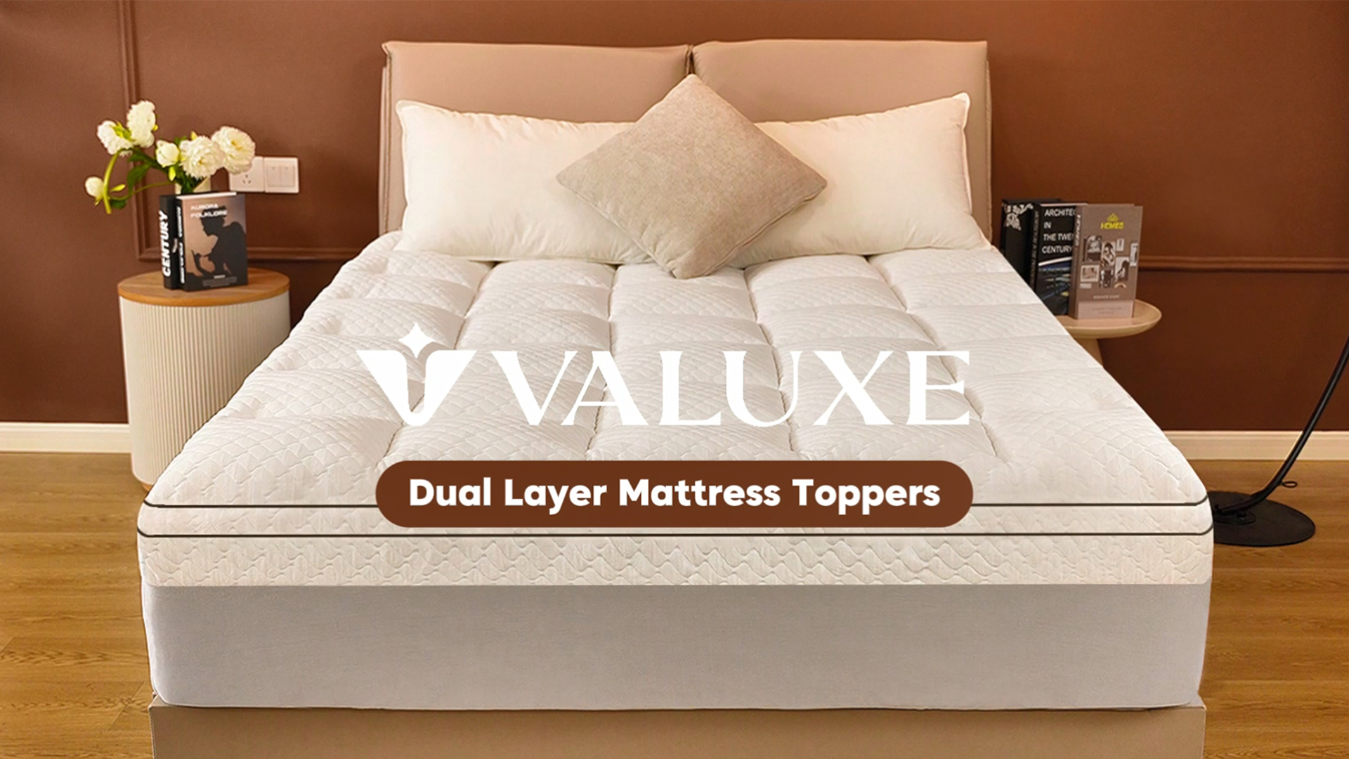 Amazon.com: Dual Layer 3 Inch Memory Foam Mattress Topper King