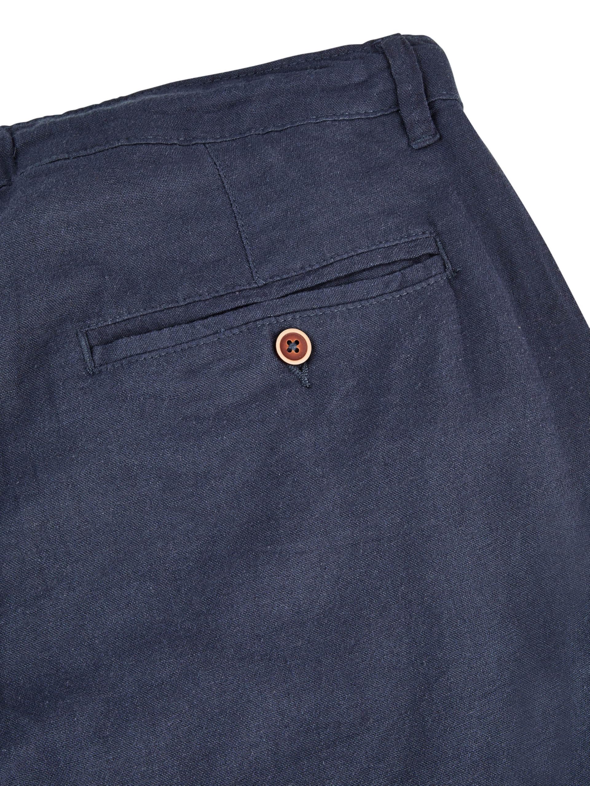 riverso Leinenhose Herren lang Regular Fit RIVMarco Sommerhose