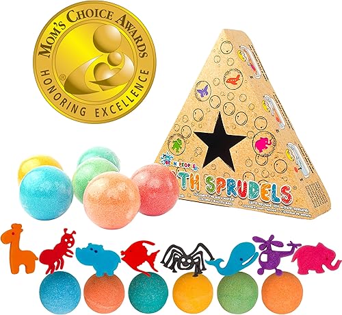 Miniatura 9 de Bombas de baño para niños bombas de baño con sorpresa en el interior que sorprende a cualquier niño, juguetes ideales para mayores de 3 años,