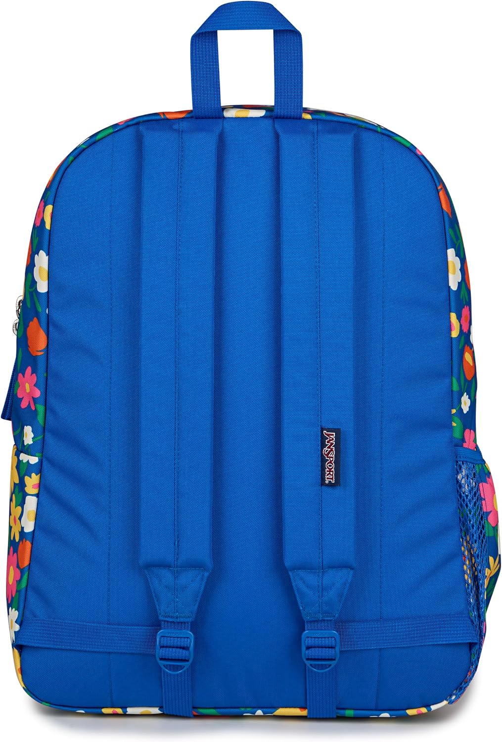 JanSport Cross Town Backpack - Simple Bag for Everyone with 1 Main Compartment, Front Utility Pocket - Premium Class Accessories - Flower Market