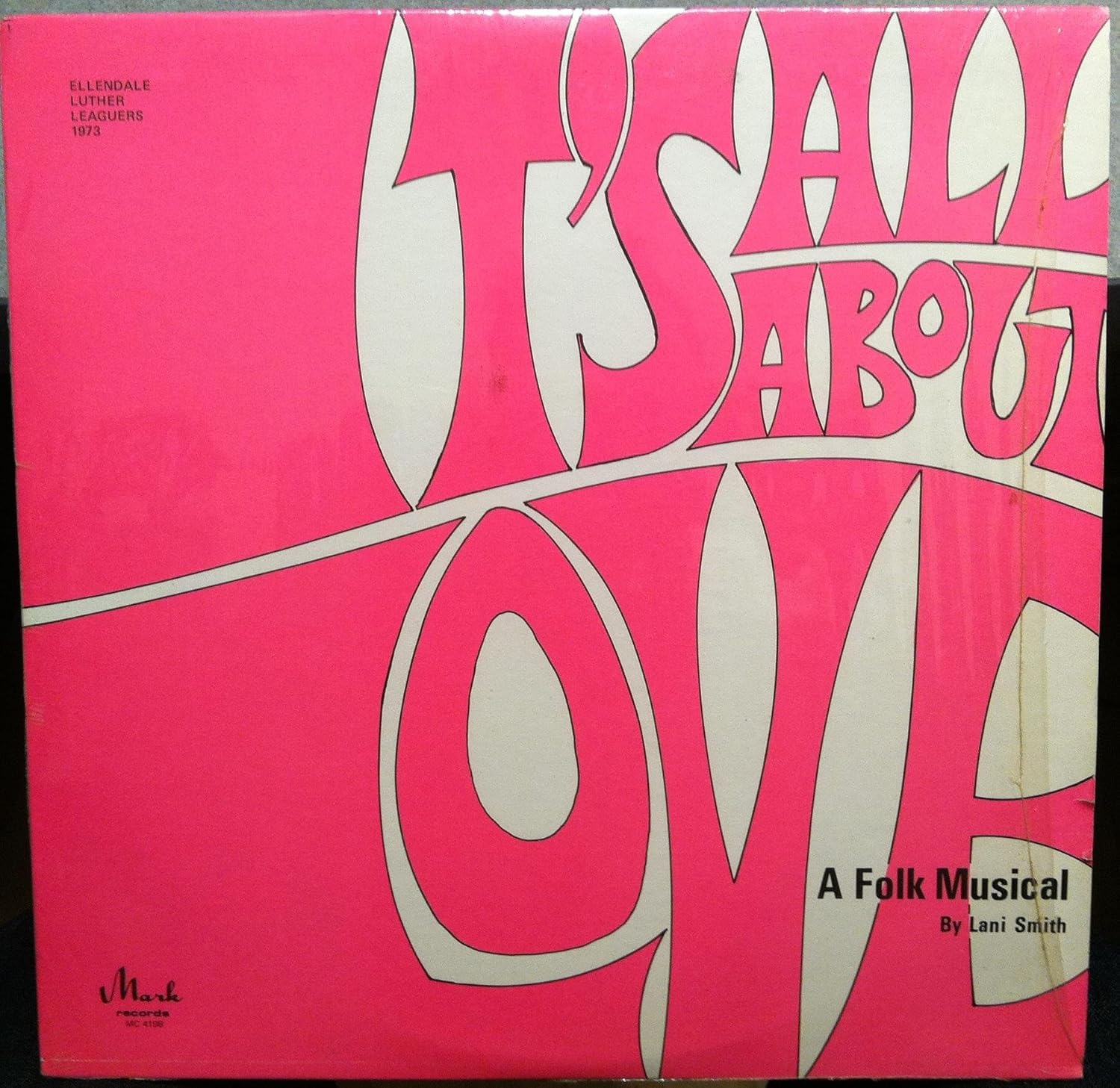 LANI SMITH IT'A ALL ABOUT LOVE vinyl record CDs & Vinyl