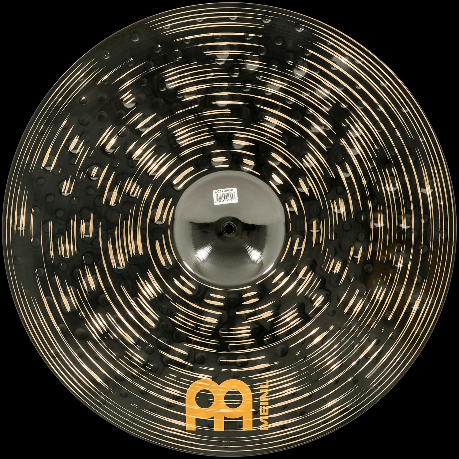 Classics Custom Dark 22" Crash/Ride Cymbal — MADE IN GERMANY — Great for Rock, Metal and Fusion, 2-YEAR WARRANTY