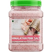 Bliss of Earth 1KG Pure Pakistani Himalayan Pink Salt Non Iodised Rock Salt