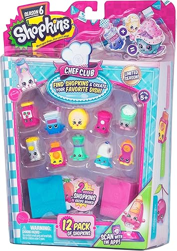 Miniatura 3 de Temporada 6 Chef Club Shopkins, paquete de 12 (los estilos pueden variar)