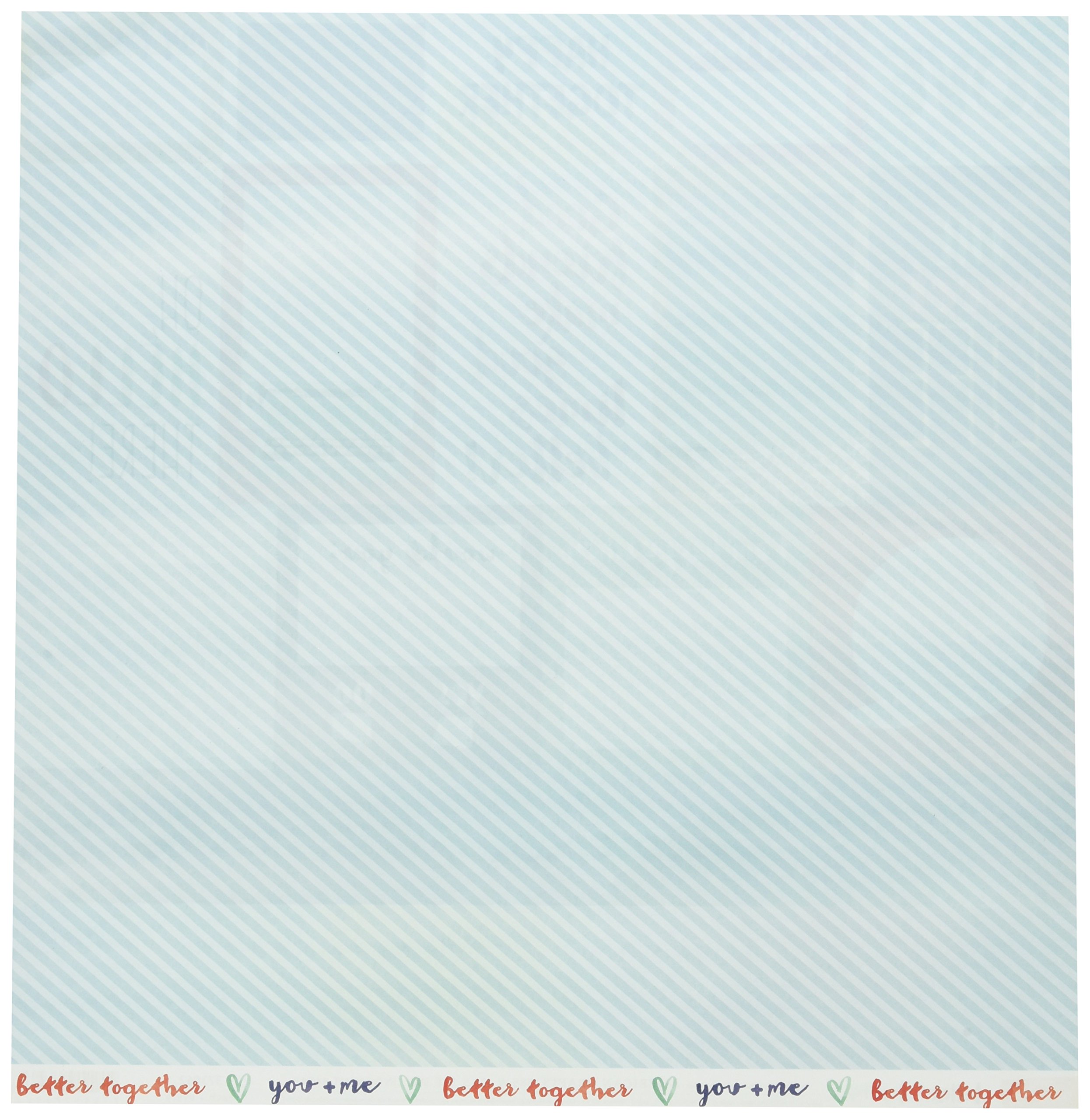 American Crafts Doppelseitige Tonkarton-Stacks – Pastell & Brights, 15,2 X 15,2 Cm, 42 Blätter, Für Scrapbooking & Karten