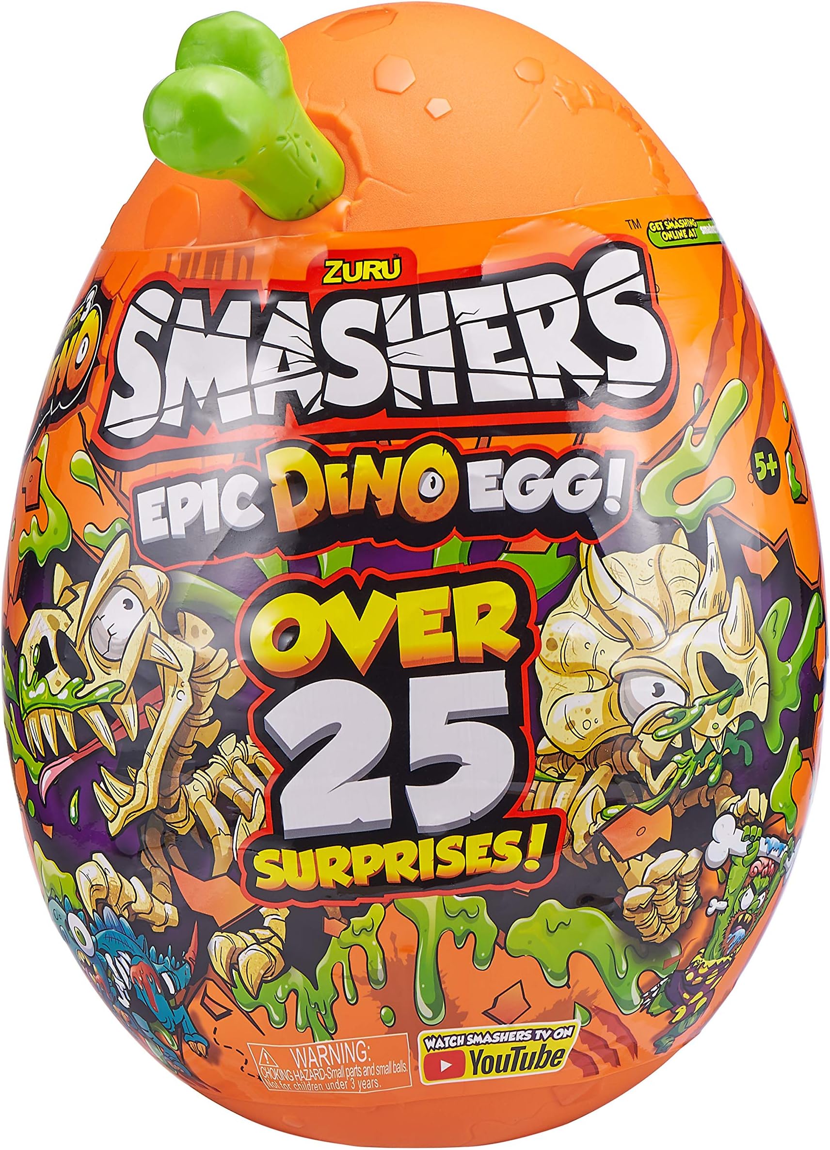 Zuru Smashers Smashers 7448D Series 3 Giant Egg Brontosaurus