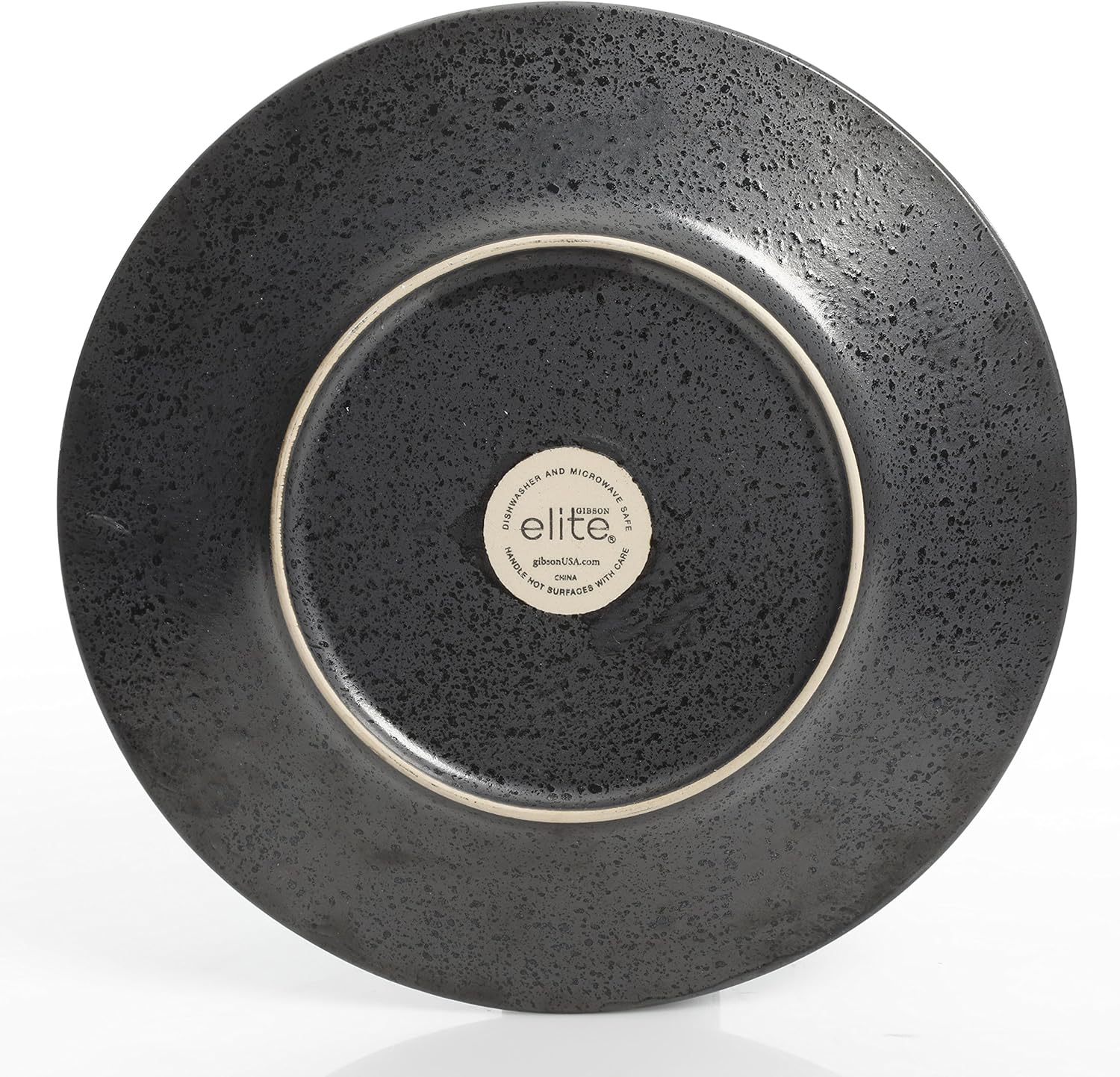  | Gibson Dragonstone 16 pc Dinnerware Set Grey Stoneware, Gray -: Dinnerware Sets