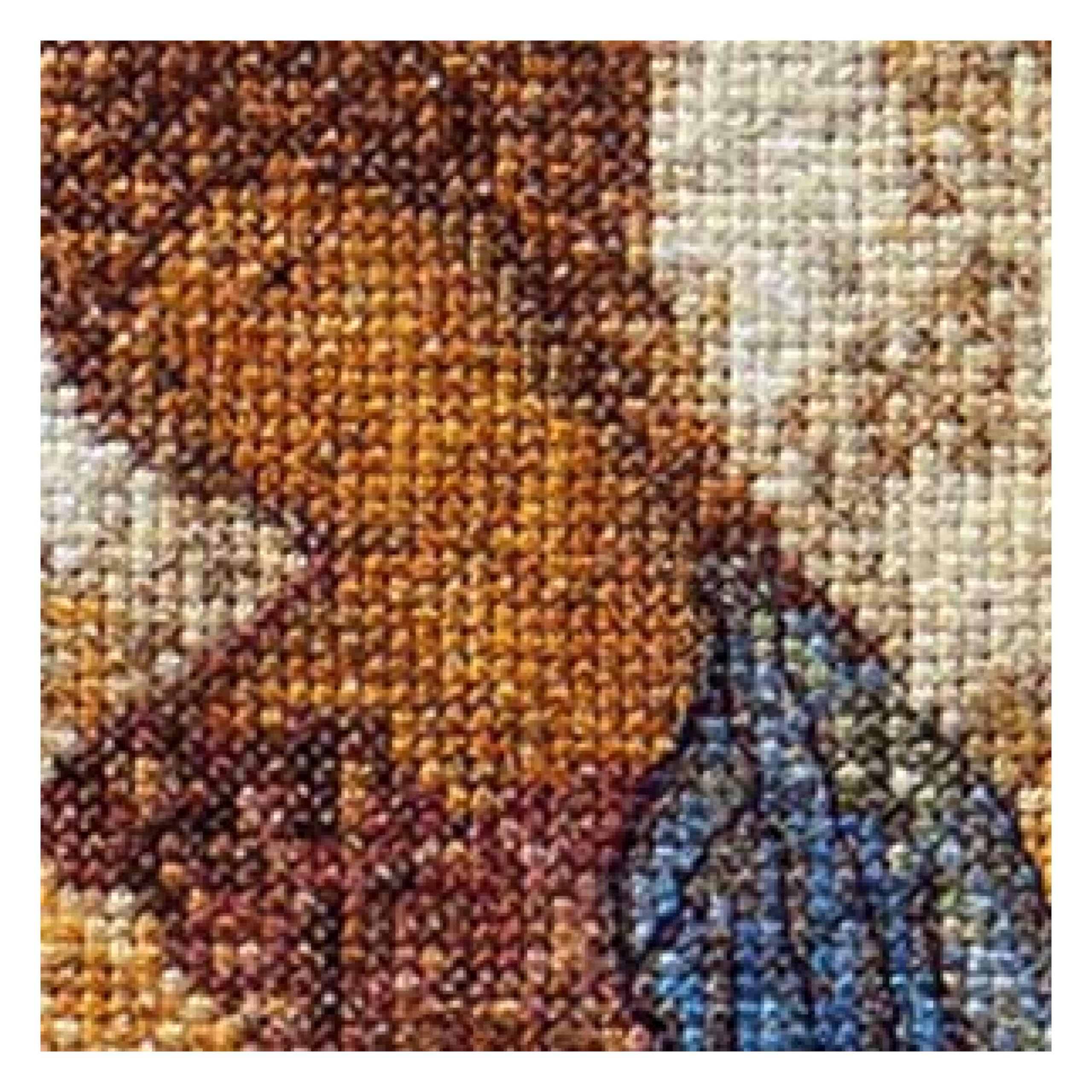 Thea Gouverneur - Counted Cross Stitch Kit - The Holy Trinity - Aida - 18 Count - Embroidery Kits for Adults - Crafts - DMC Embroidery Threads and Other Cross Stitch Supplies Included - 570A
