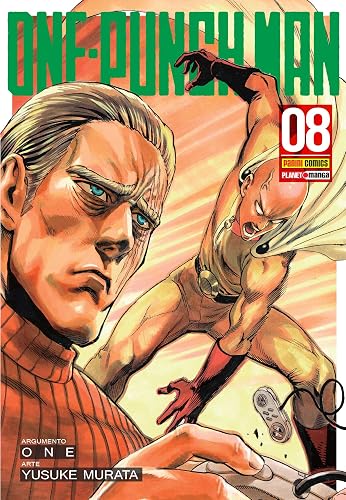 One-Punch Man vol. 8 — capa da edição Panini