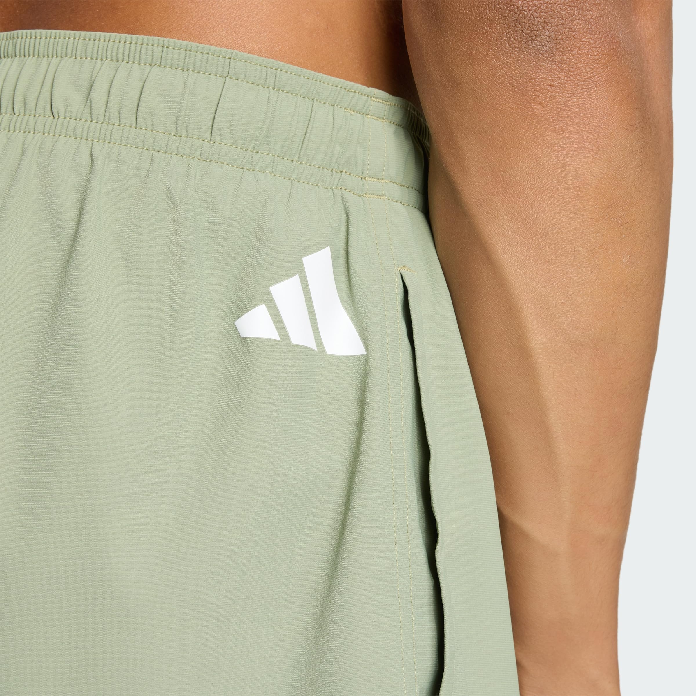 Adidas Logo Stretchy Knit Swim 3 inch Costume a Pantaloncino Uomo (Pacco da 1)