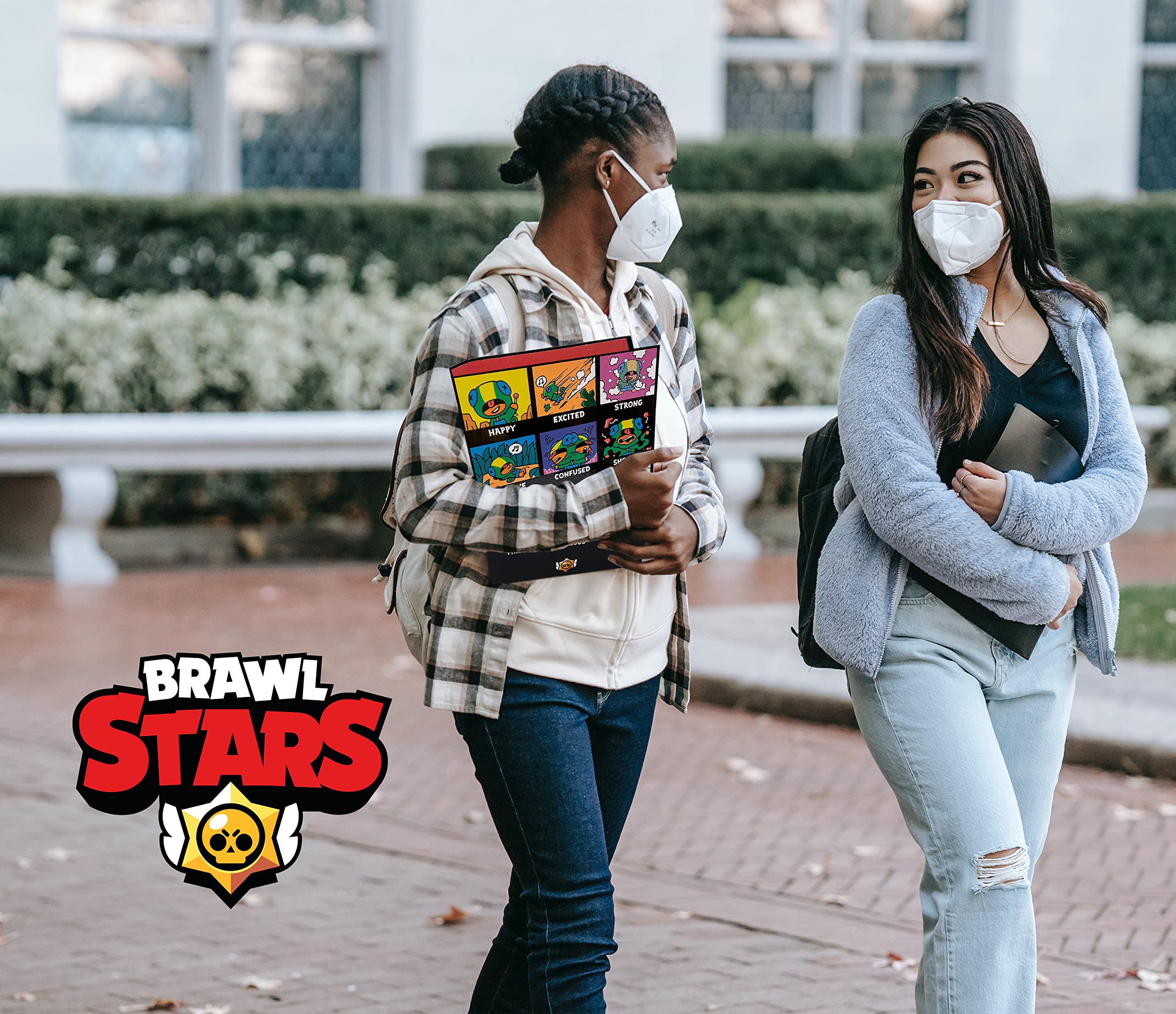 Classeur 4 Anneaux Brawl Stars Officiel CyP Brands - Fournitures Scolaires