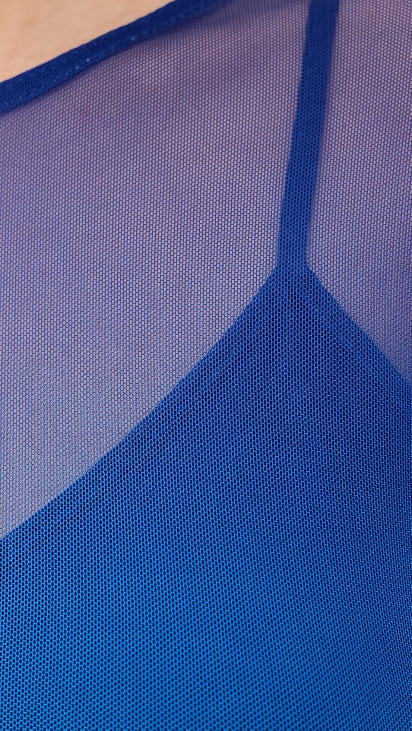 Never Fully Dressed Women's Ski Slopes Mesh Long Sleeve Top