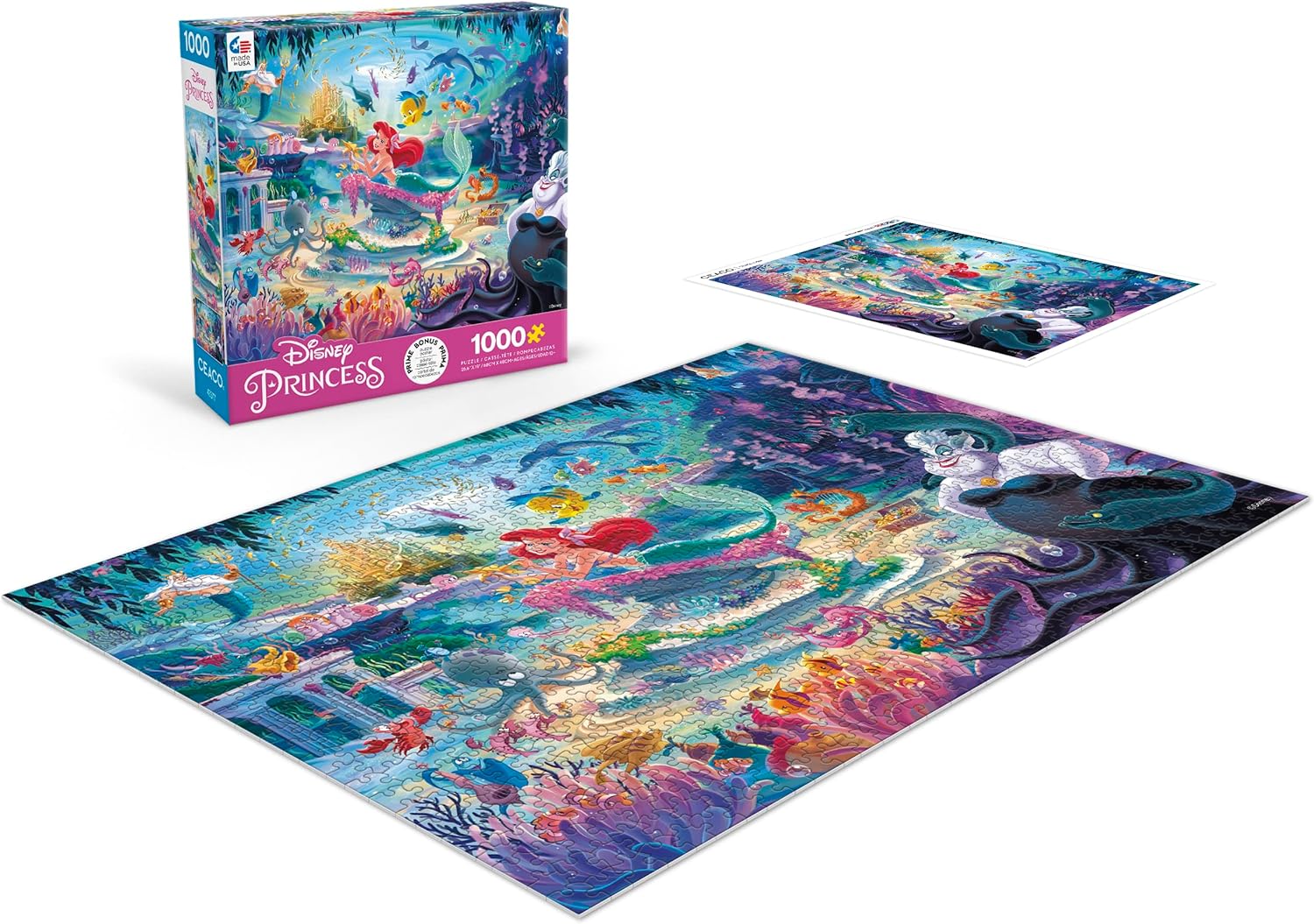 Ceaco - Disney Princess - The Little Mermaid - 1000 Piece Jigsaw Puzzle