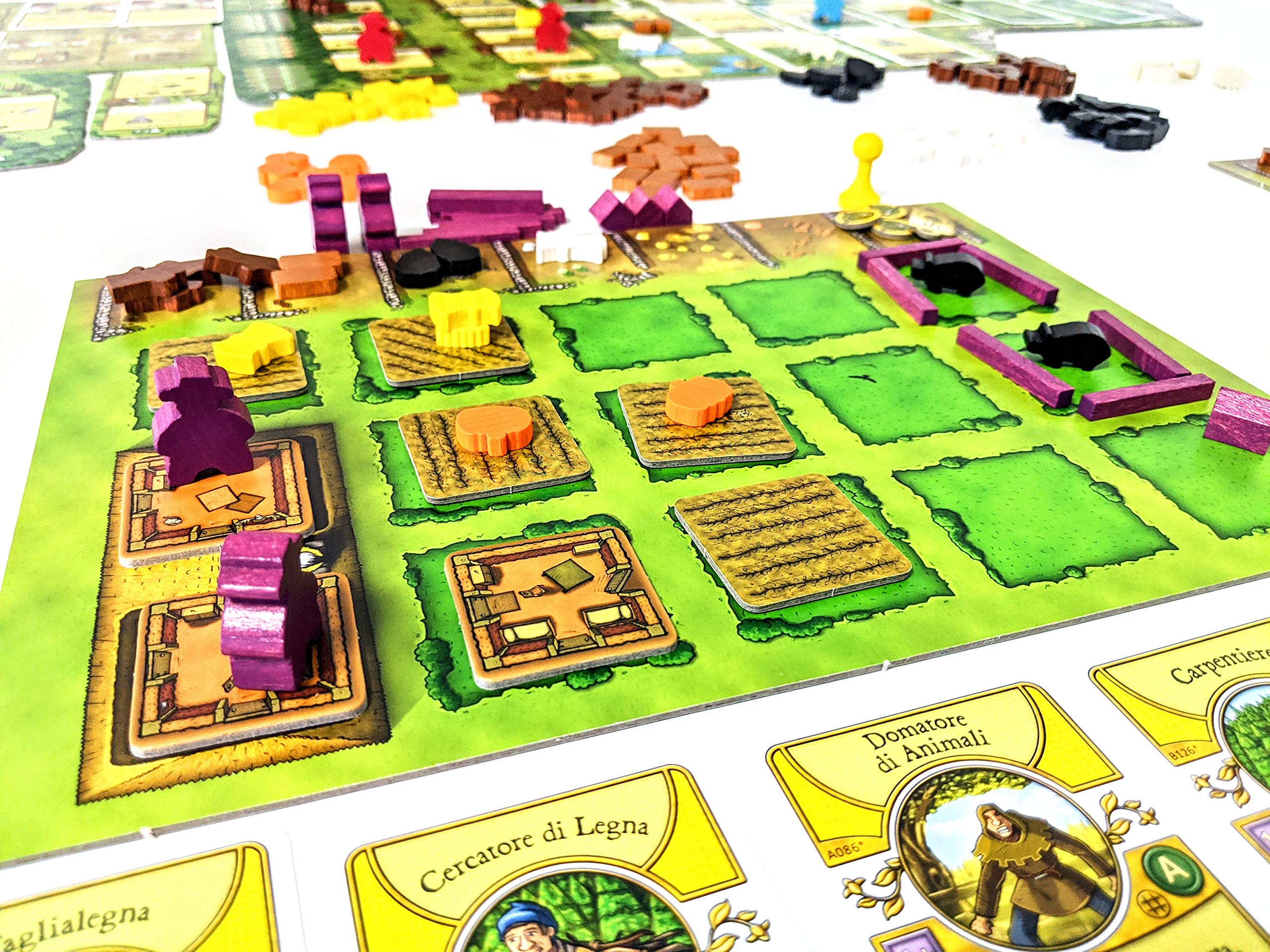 Asmodee - Agricola, Gioco da Tavolo, 1-4 Giocatori, 12+ Anni, Edizione in Italiano