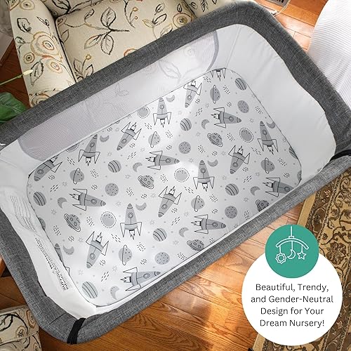 Miniatura 2 de Sábanas de moisés para Maxi-COSI Iora, Papablic 2 en 1 Bonni, Cowiewie cuna para bebé, 3 unidades, 33 x 20 pulgadas, ultra suaves, transpirables,