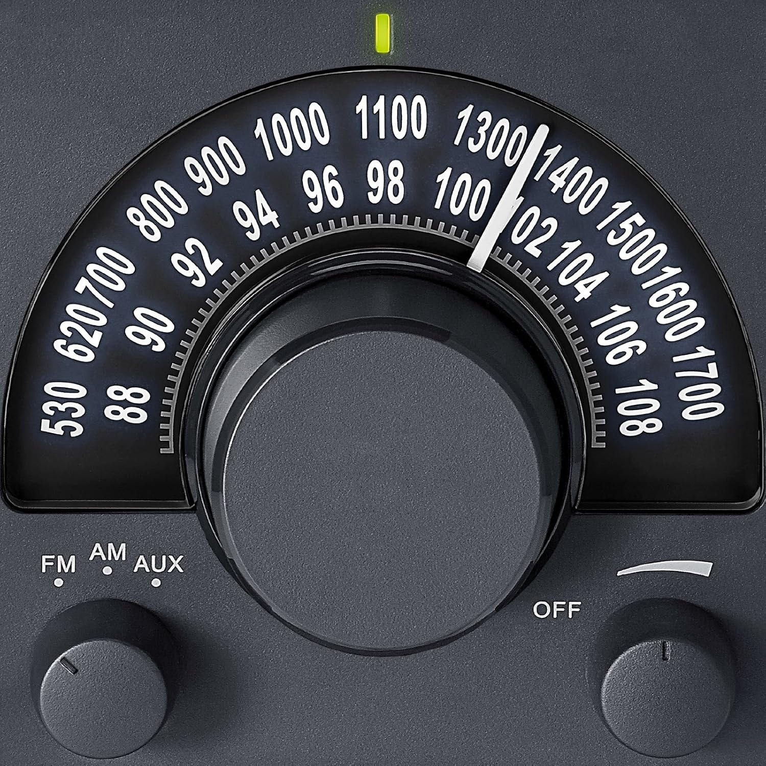 Sangean WR-15BK AM/FM Table Top Wooden Radio (Black)