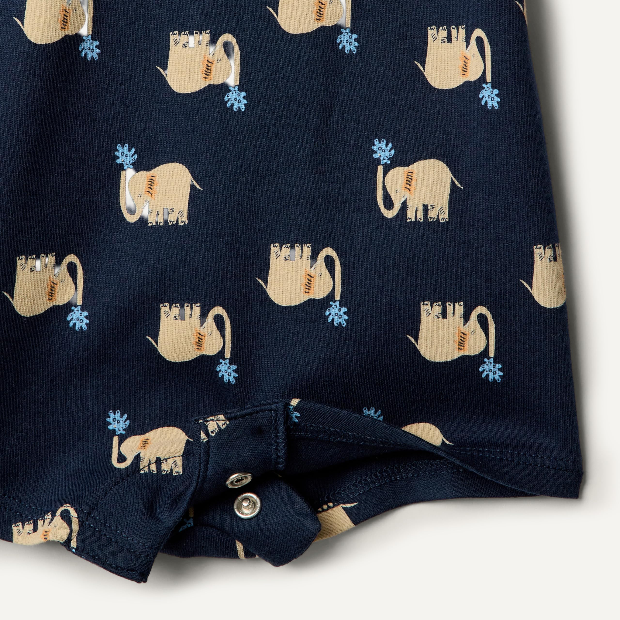 Amazon Essentials x Sofia Grainge Baby - Jungen Kurzärmeliger Polo-Strampler aus Baumwolle, 2er-Pack