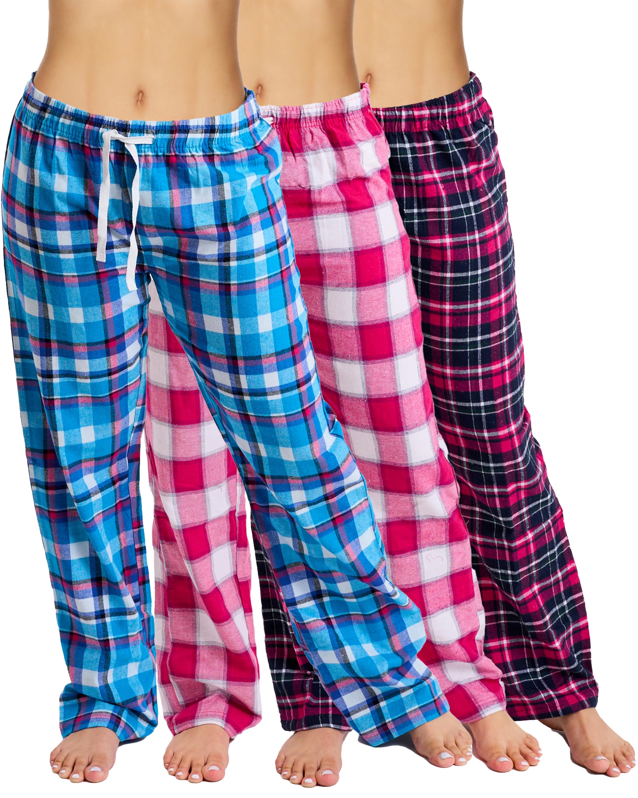 Active Club 3 Pack Flannel Pajama Pants