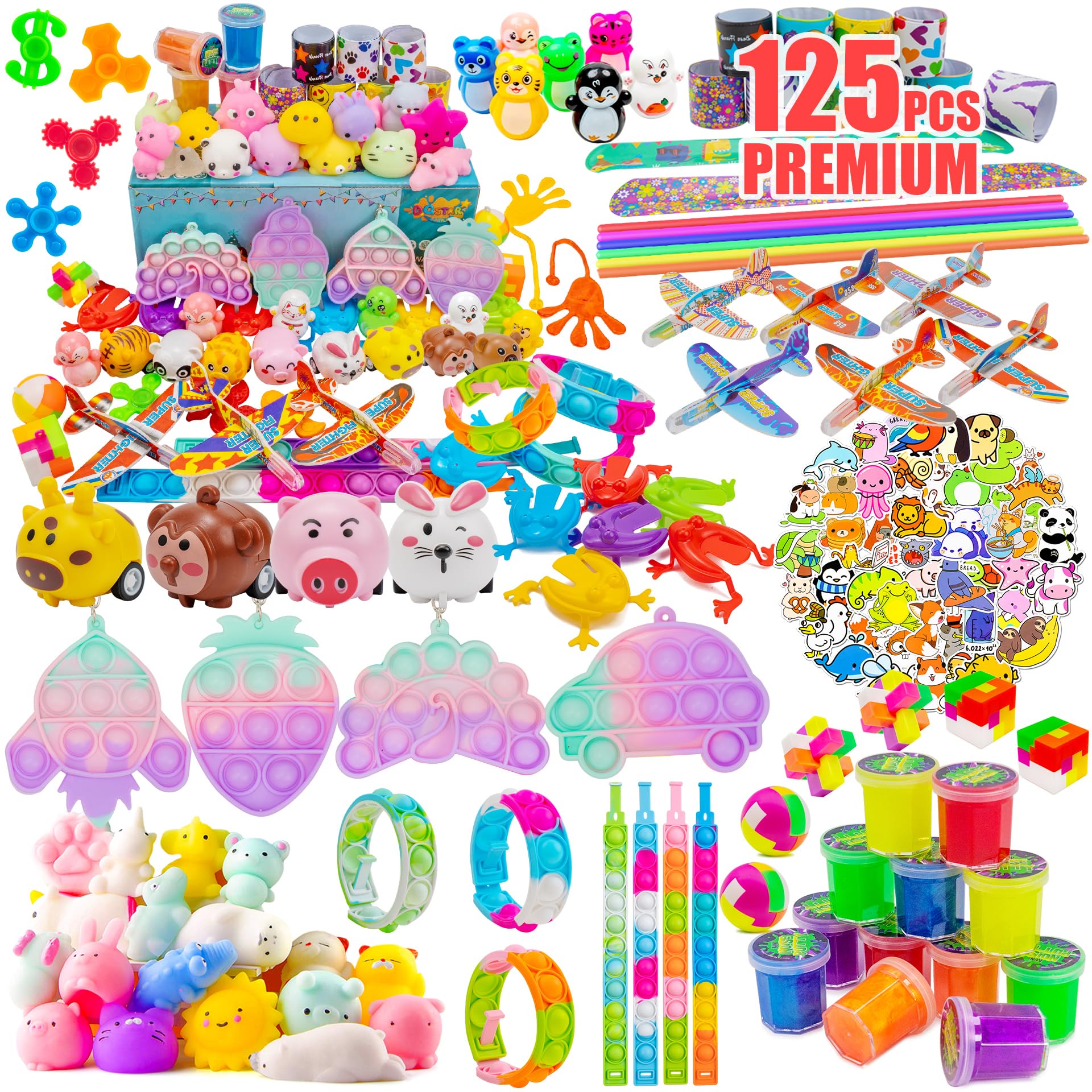 Amazon.com: DQstar Party Favors Toy for Kids 4-8-12, Treasure Box