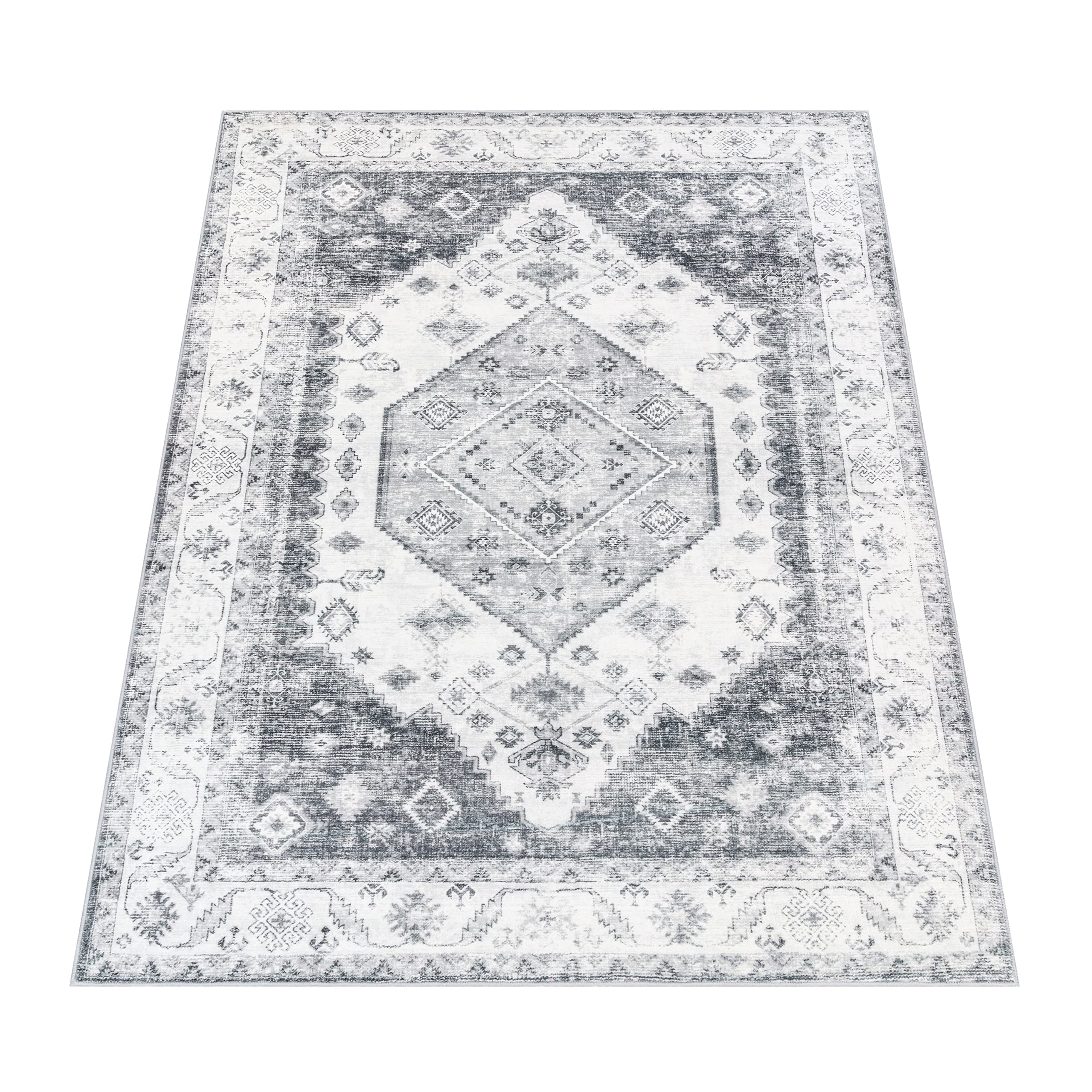 Paco Home Vloerkleed Woonkamer Laagpolig Oosters Patroon Ornamenten