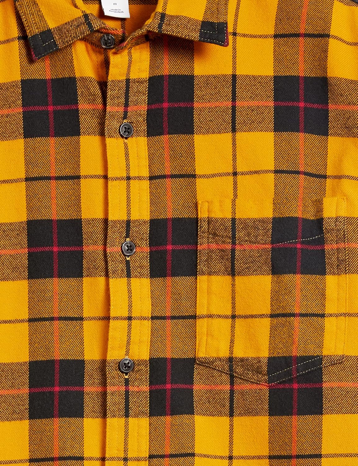 Amazon Essentials Men's Flannel Shirts Long Sleeve, Slim-Fit Button Down Plaid - Image 6