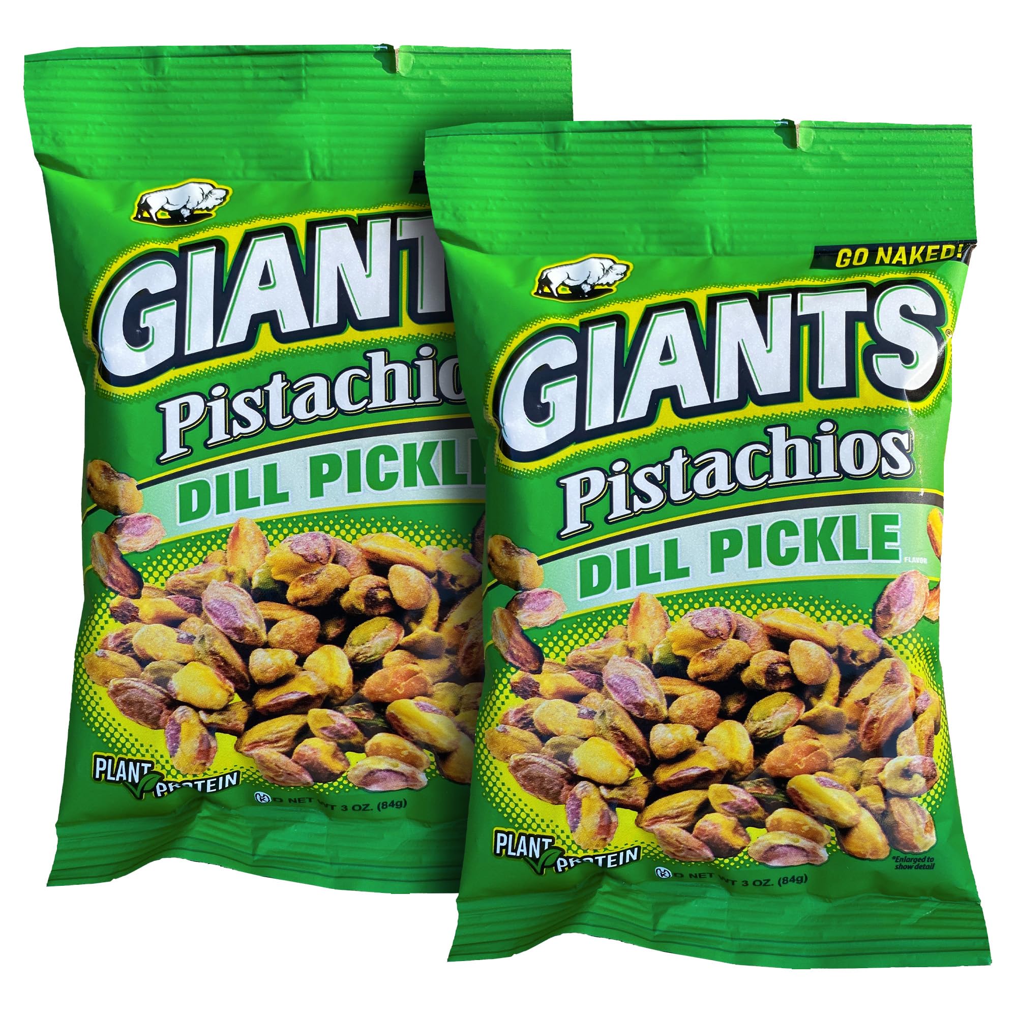 Amazon.com : GIANTS Go Naked Dill Pickle Pistachios - Shelled
