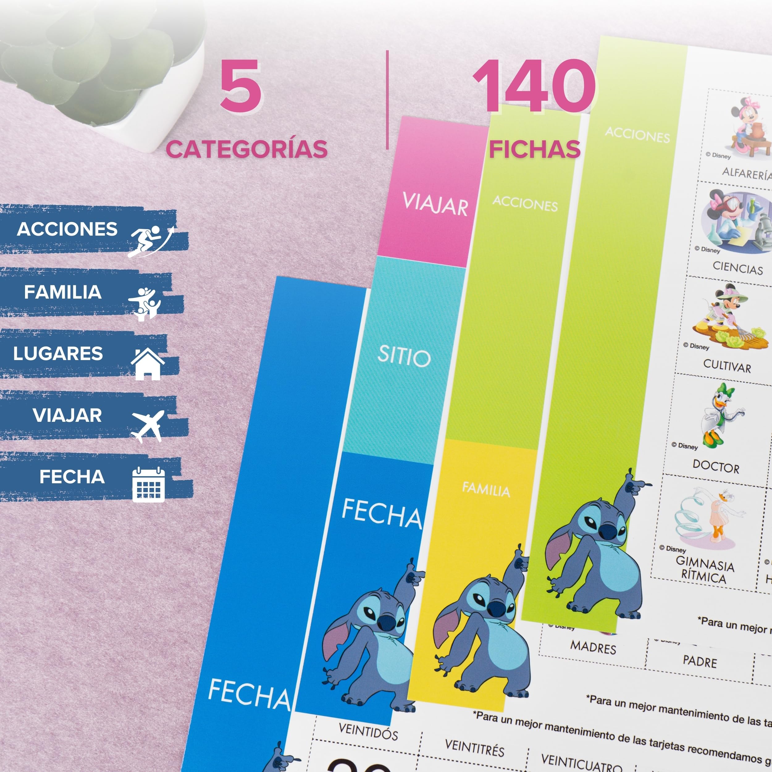 Pictogramas Autismo Español | Panel Rutinas | Pictogramas Rutinas Niños Español | Planificador Visual Editorial GEU Stitch (Diario Disney (español))