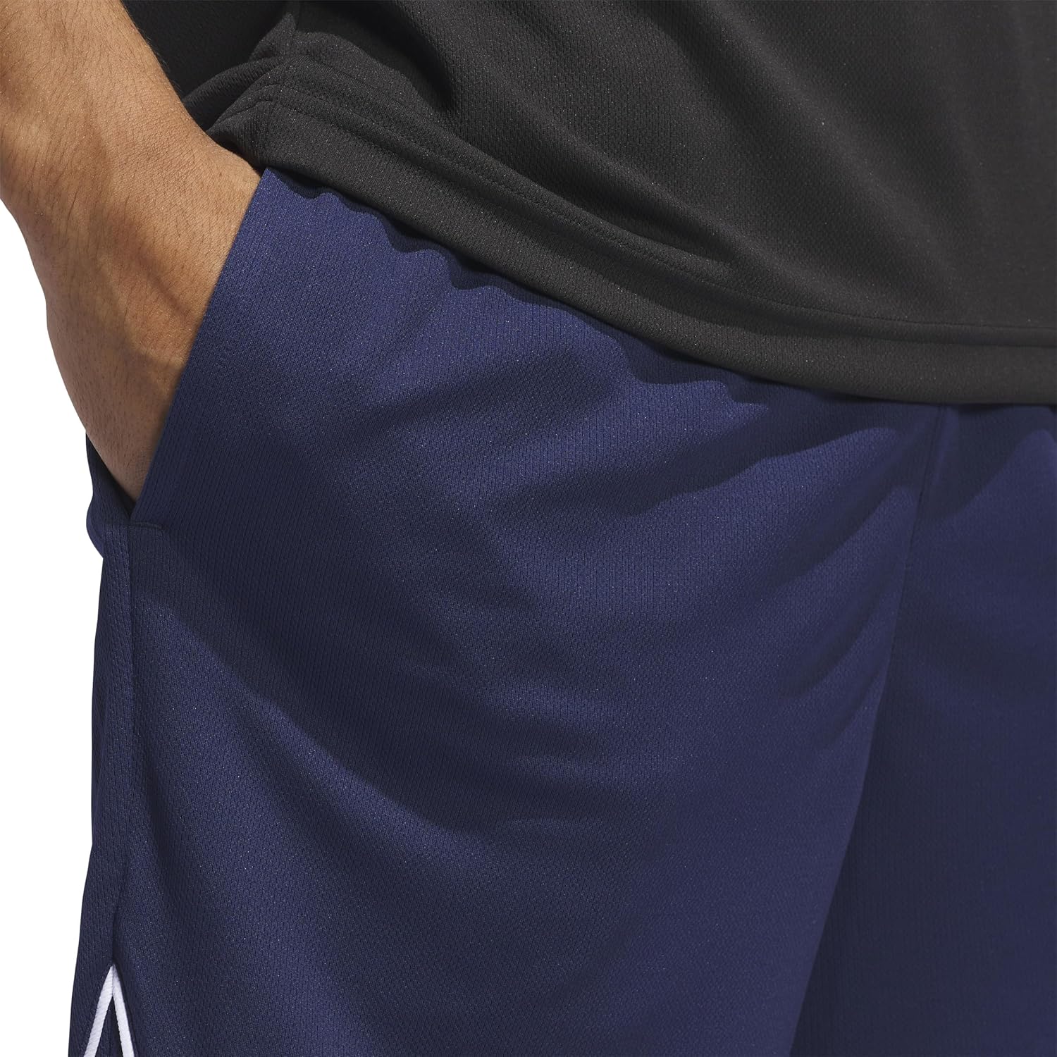 Adidas Mens Badge of Sport Basketball Shorts - Image 4