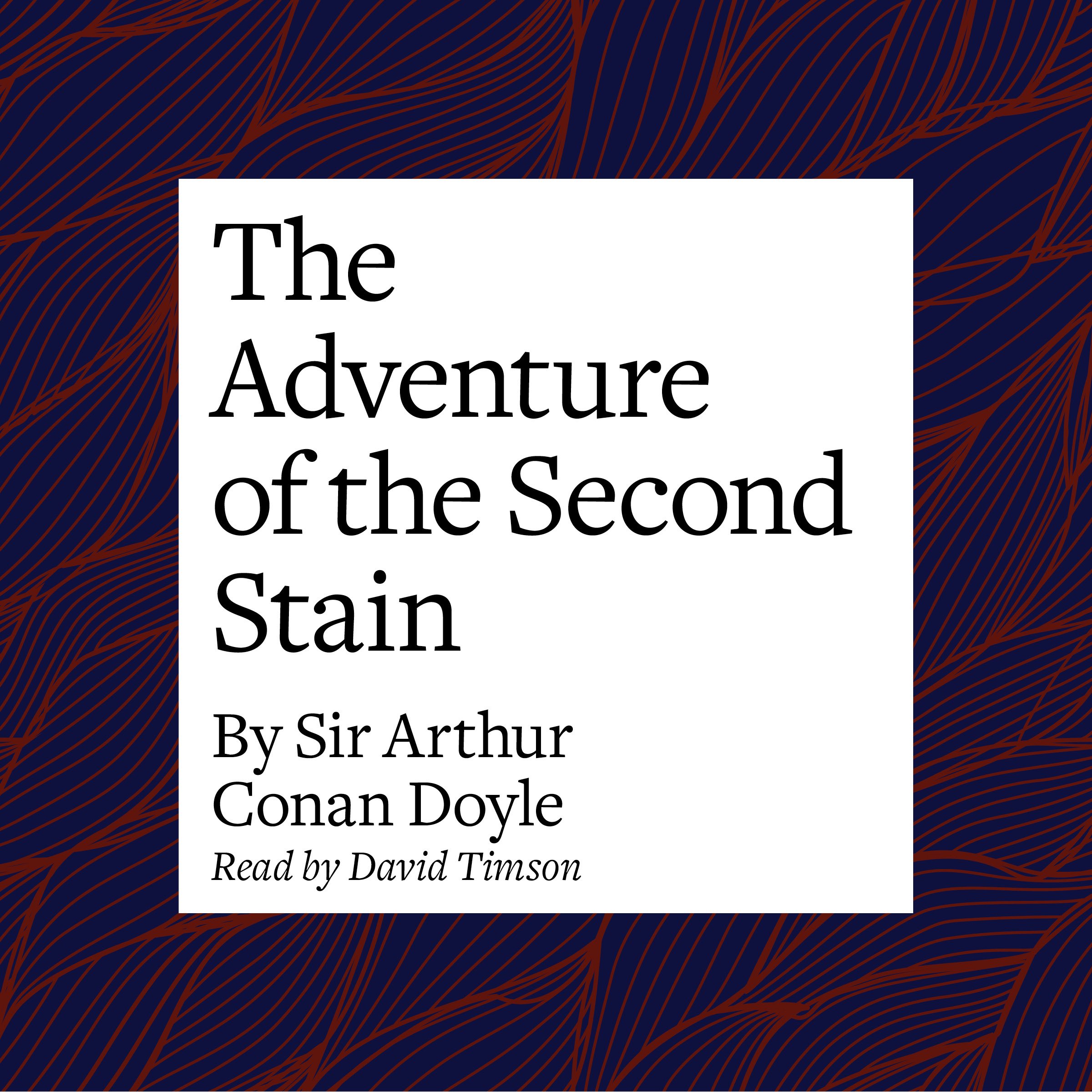 Cover art for The Adventure of the Second Stain