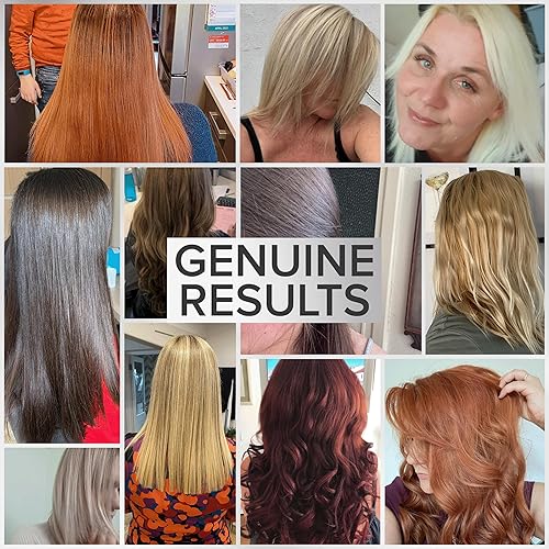 Miniatura 2 de Champú sin sulfato de sal para cabello teñido (17 onzas líquidas16.9 fl oz), el mejor cuidado posterior para extensiones (unisex), kit de queratina