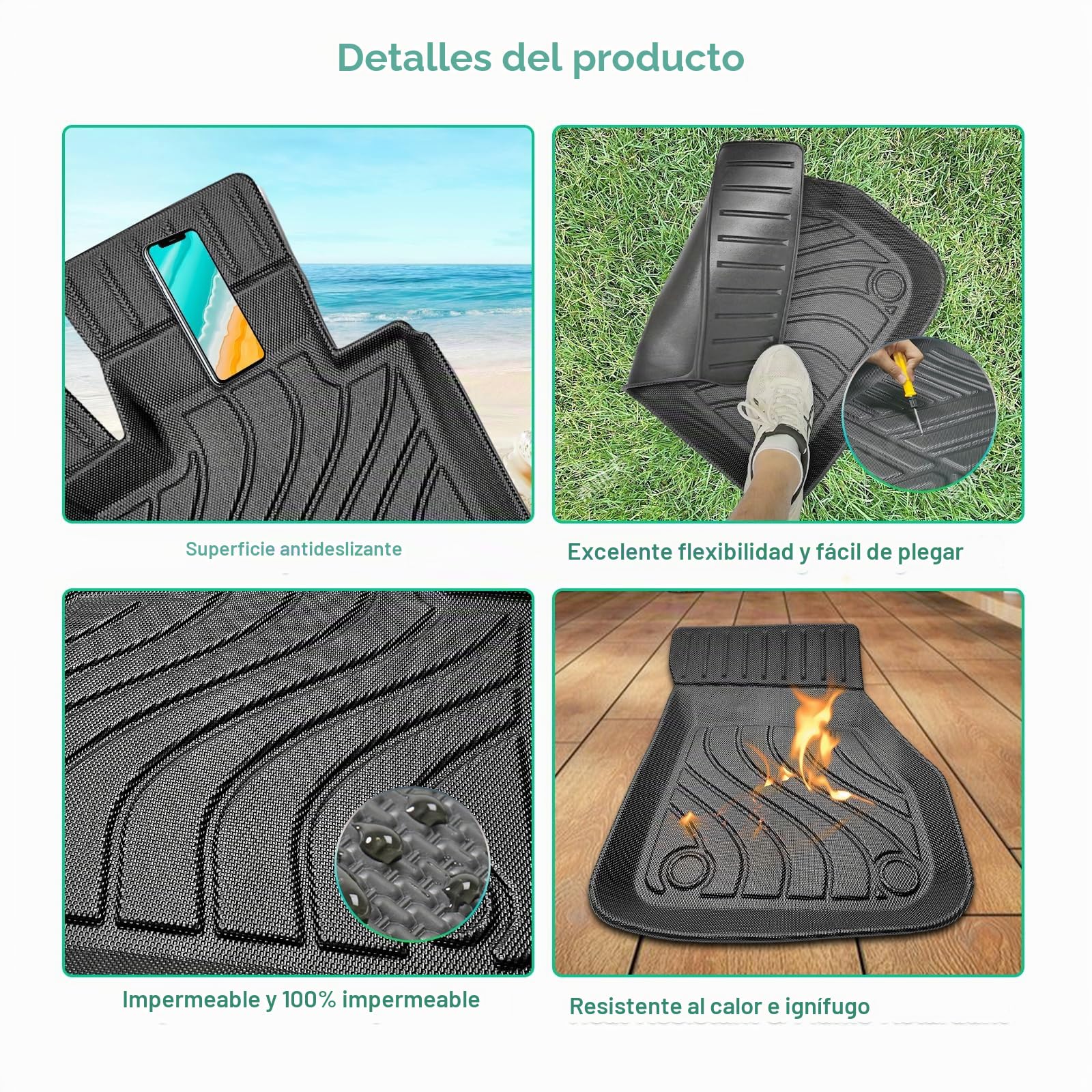 GAFAT Compatible con BMW X1 U11 2023-2025 2026 Alfombrillas Delanteras, TPE para Todas Las Condiciones Meteorológicas, X1 U11 Alfombrillas de Goma Originales, Escaneo 3D Borde Alto [No para i X1]