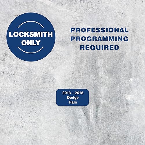 Miniatura 4 de KeylessOption Llavero inteligente de alarma de coche de arranque remoto sin llave para Ram 1500, 2500, 3500 GQ4-54T 2013-2018